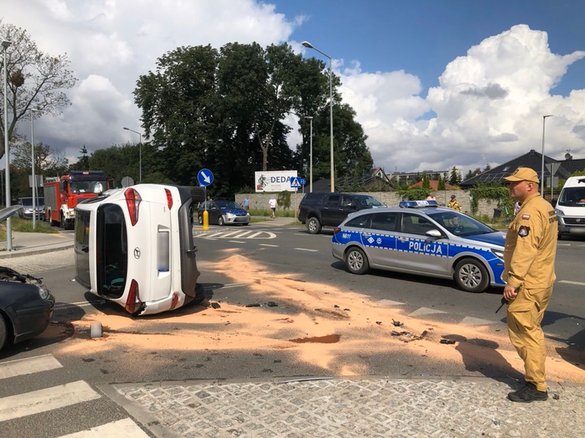 Malbork: Wypadek z udziałem nieoznakowanego radiowozu