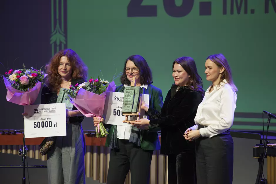 Małgorzata Rybicka została laureatką nagrody im. ks. Józefa Tischnera