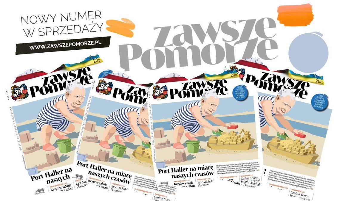Mamy dla Was dużo do czytania! Najnowsze wydanie tygodnika „Zawsze Pomorze” już w kioskach okładka 217. numeru tygodnika „Zawsze Pomorze”