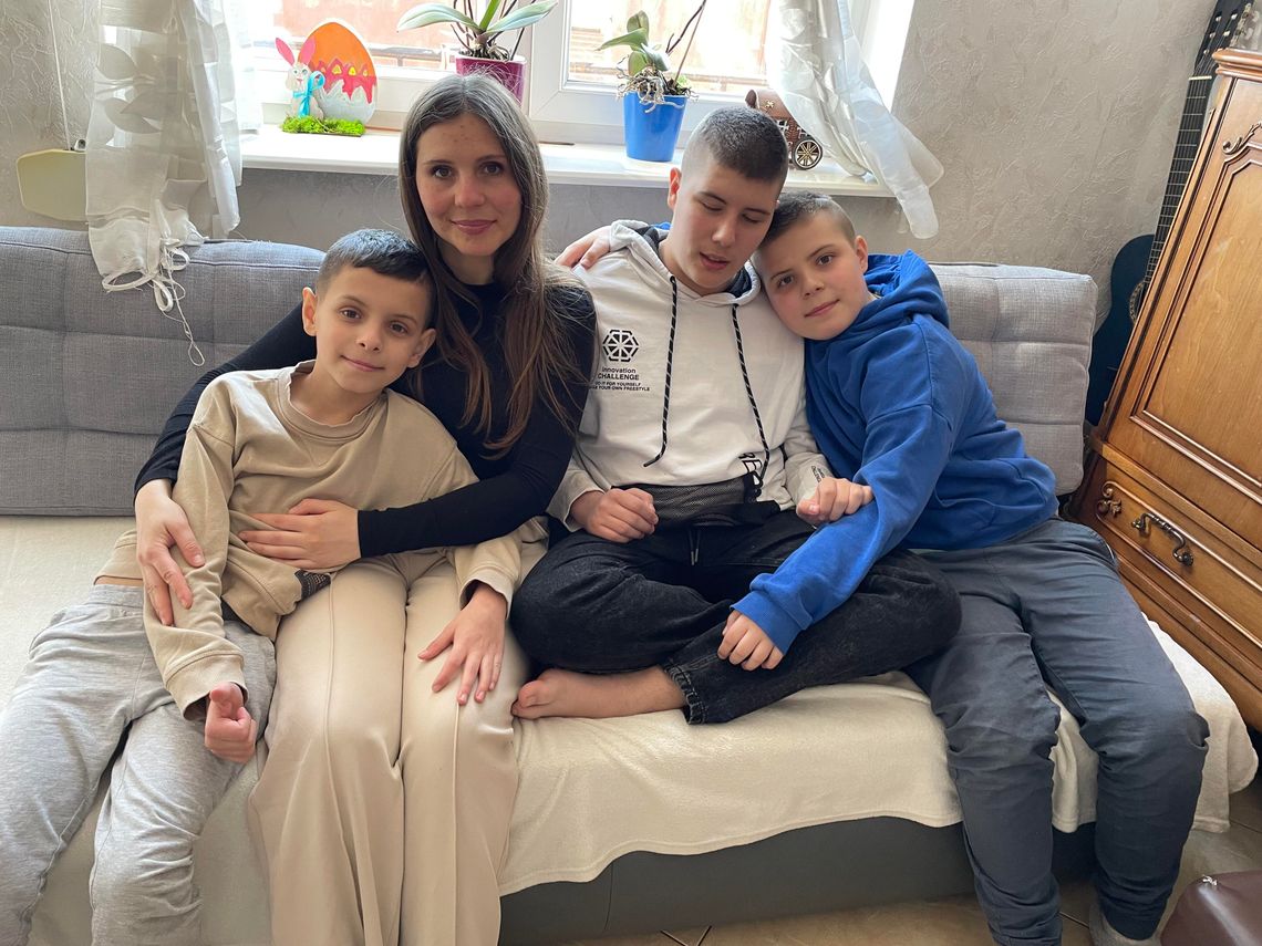 Marianna i jej dzieci. Uciekli z linii frontu, stanęli przed murem polskiego prawa