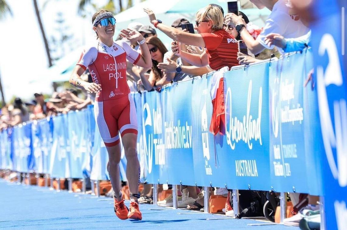 Marta Łagownik wicemistrzynią świata w triathlonie