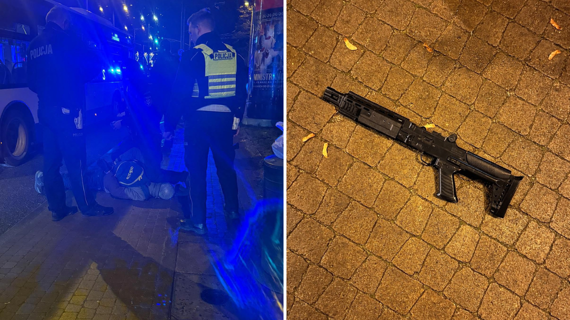 Mężczyzna z atrapą strzelby w autobusie w Sopocie. Policję wezwali pasażerowie