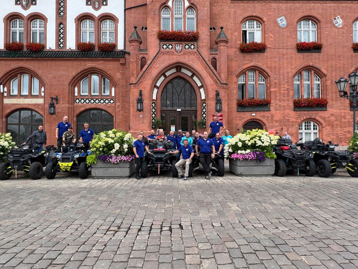 Miasto Słupsk dziękuje grupie Quad Team Słupsk za sprawą akcję poszukiwawczą