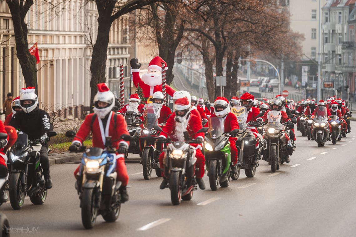 „Mikołaje na Motocyklach” znów w Trójmieście! Niezwykła świąteczna parada dla dzieci „Mikołaje na Motocyklach” 2025, Gdańsk