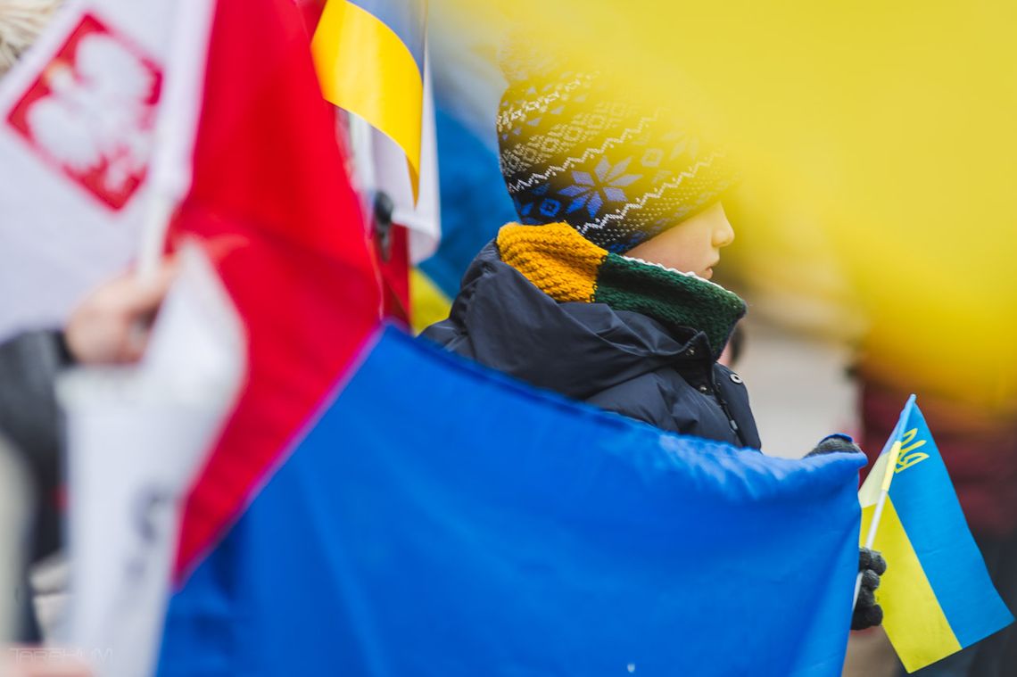 Ukraina Gdańsk manifestacja