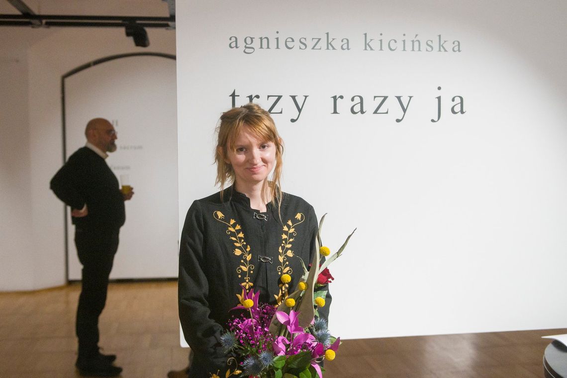 Wernisaż wystawy "Trzy razy ja" kolejnym sukcesem Agnieszki Kicińskiej