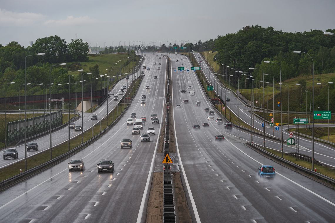 Mniej odcinkowych pomiarów prędkości na Obwodnicy Trójmiasta