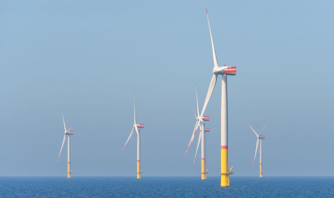 Morska farma wiatrowa BC-Wind z finansowaniem. 2 mld euro na prąd z Bałtyku morska farma wiatrowa, zdjęcie ilustracyjne