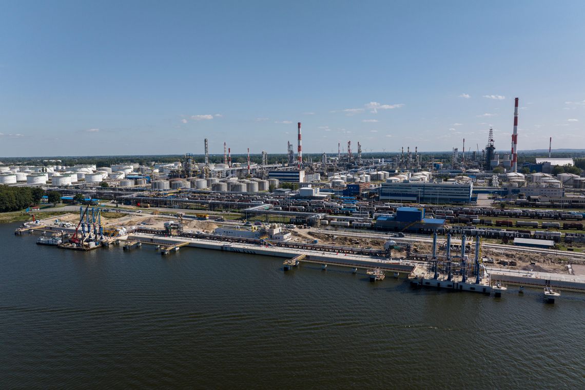 Morski Terminal Przeładunkowy, budowa, Gdańsk