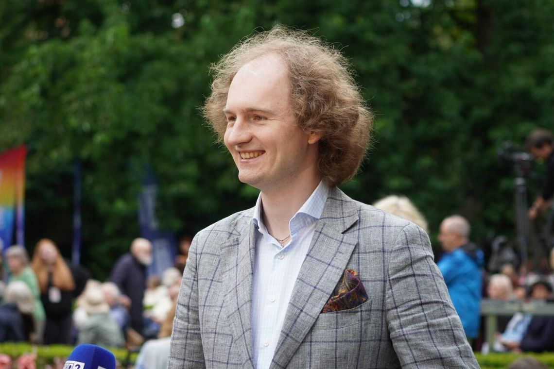 Mozart w Parku Oliwskim. Koncert Piotra Pawlaka otworzył festiwal Mozartiana Piotr Pawlak na festiwalu Mozartiana