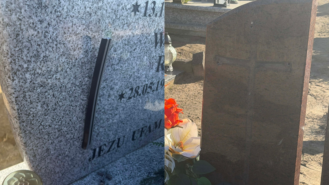 Na cmentarzu w Niestępowie zdewastowano 200 grobów!