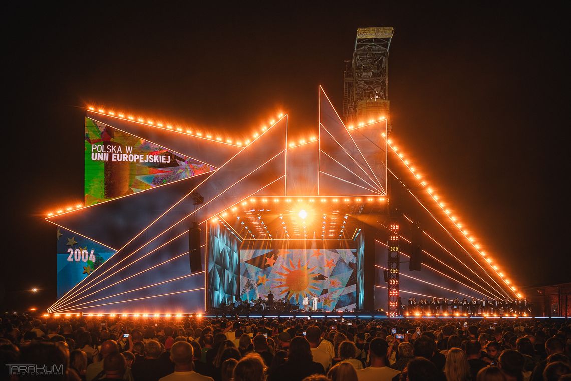 "Nasza Solidarność". Tłumy na koncercie z okazji 45-lecia zakończenia strajku w Stoczni Gdańskiej