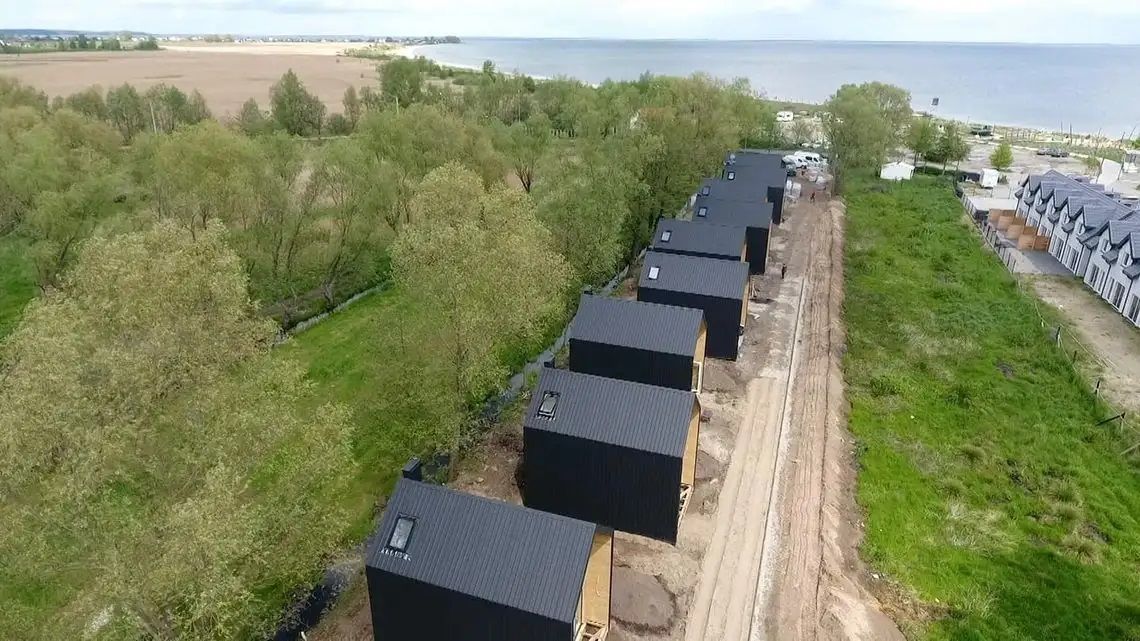 „domki covidowe”, Mechelinki