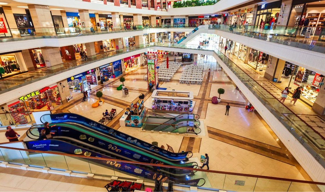 galeria handlowa, zdjęcie ilustracyjne