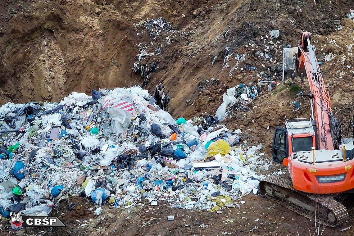 nielegalne odpady przy budowie S6 na Pomorzu