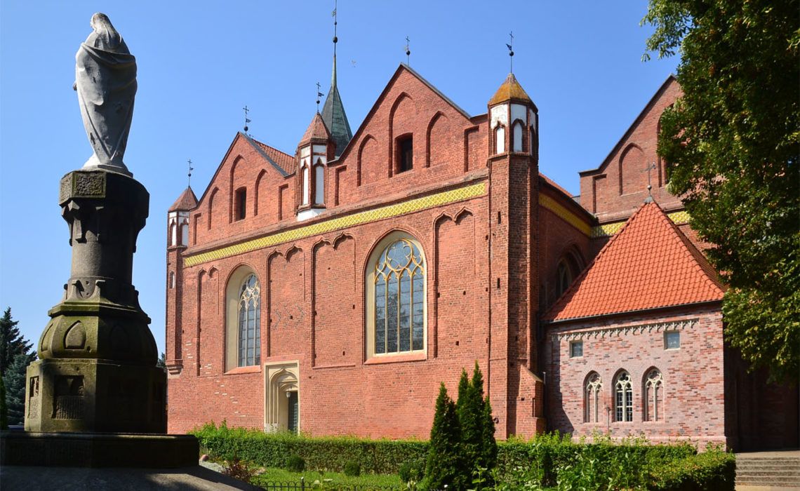Niewybuch znaleziony w sklepieniu kościoła w Malborku