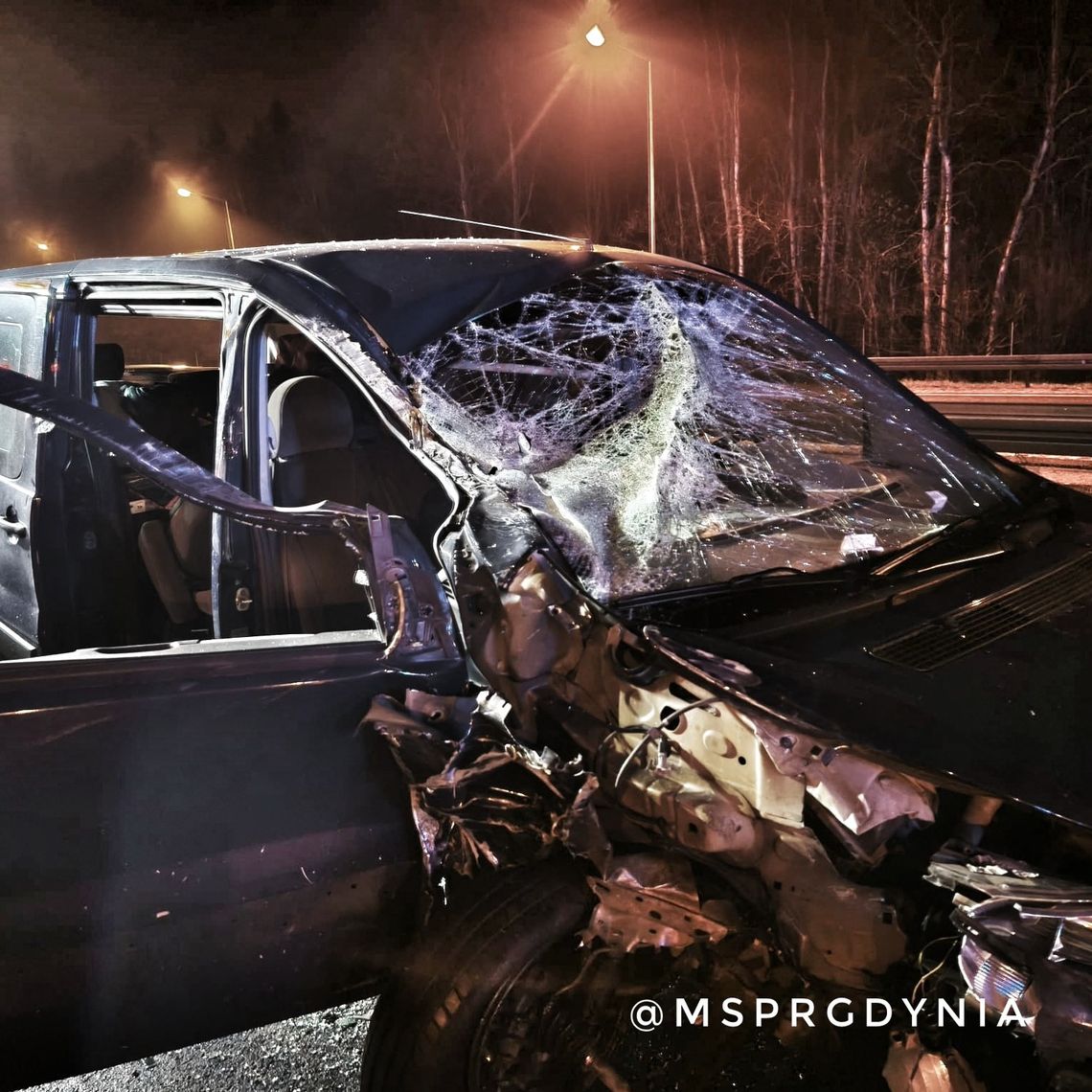 wypadek na Obwodnicy Trójmiasta, Gdańsk