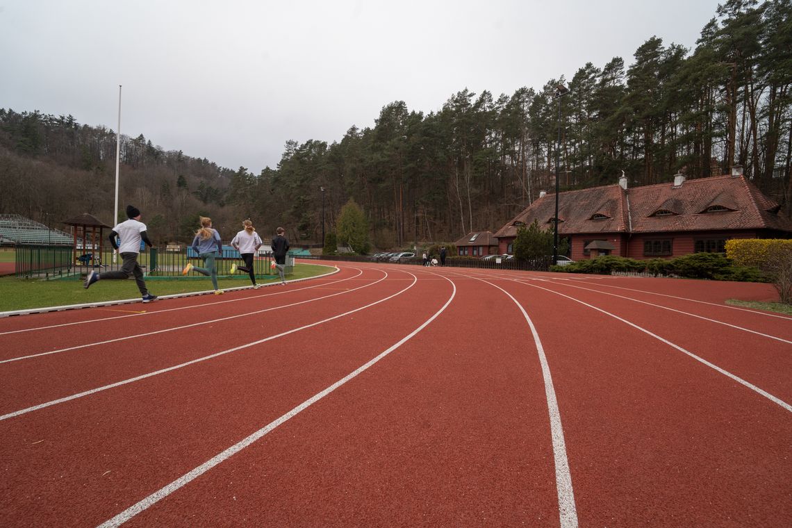 Nowa strefa rozgrzewkowa na Stadionie Leśnym w Sopocie Stadion Leśny, Sopot