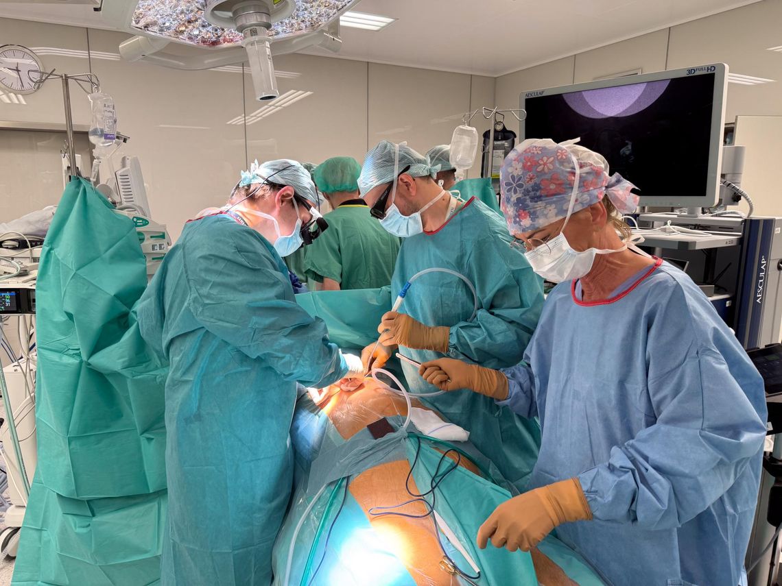 Nowatorski zabieg w UCK w Gdańsku! To była pierwsza taka operacja w Polsce Nowatorski zabieg w UCK! To była pierwsza taka operacja w Polsce