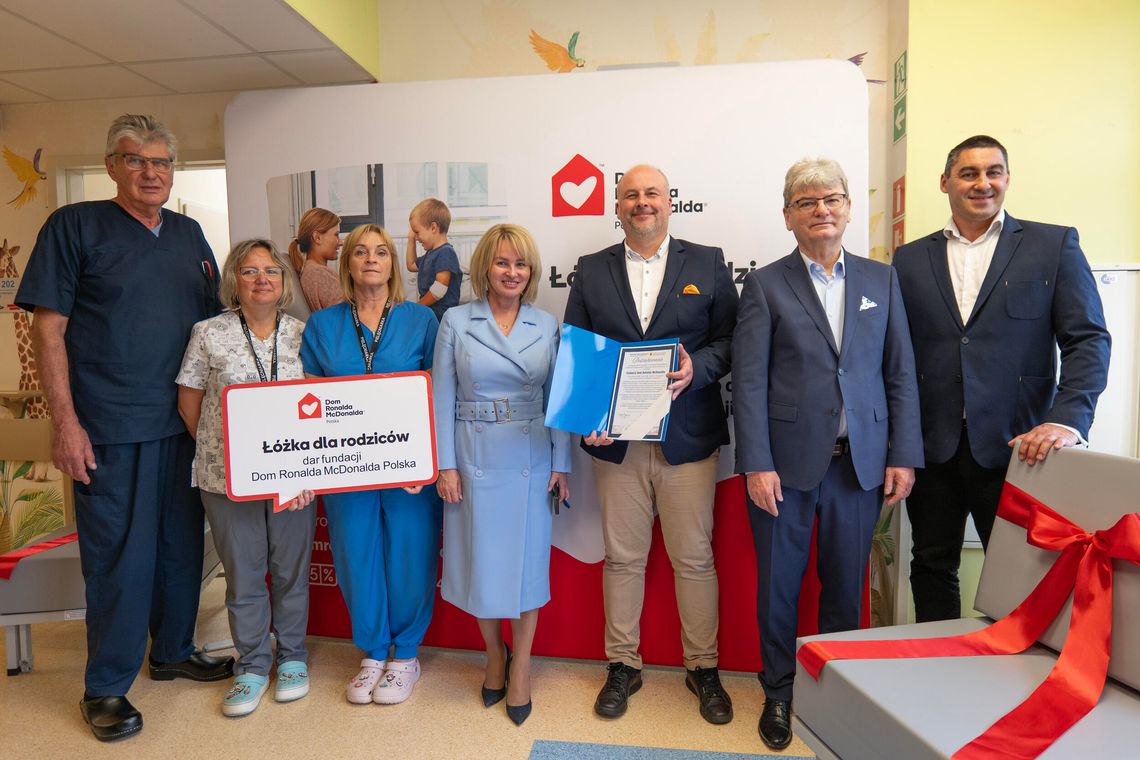 Nowe łóżka dla rodziców małych pacjentów Szpitala Specjalistycznego w Słupsku Nowe łóżka dla rodziców małych pacjentów Szpitala Specjalistycznego w Słupsku