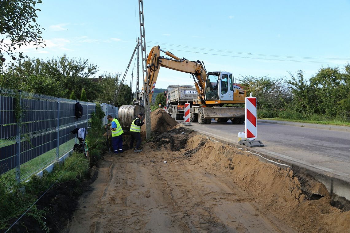 budowa parkingu przy ul. Chłopskiej w Lęborku