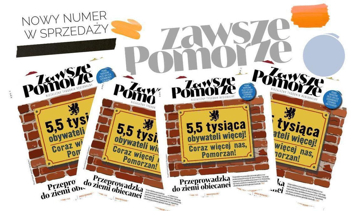 Nowe wydanie tygodnika „Zawsze Pomorze” już w kioskach. Udanej lektury! okładka 242. numeru tygodnika „Zawsze Pomorze”