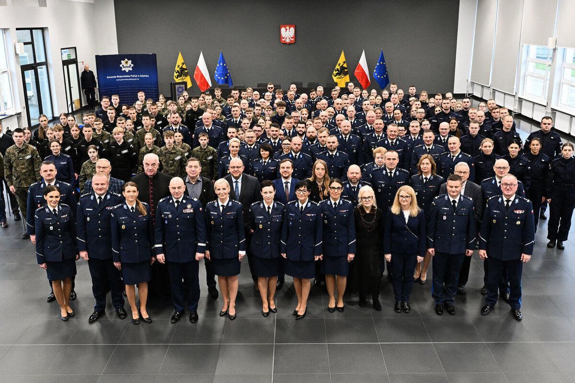 otawrcie Ośrodka Szkolenia Policji w Gdańsku