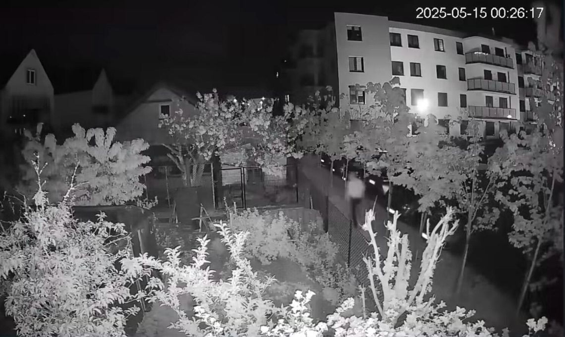 Człuchów: Oblał psa farbą, bo ten nocą ujadał. Wpadł przez monitoring