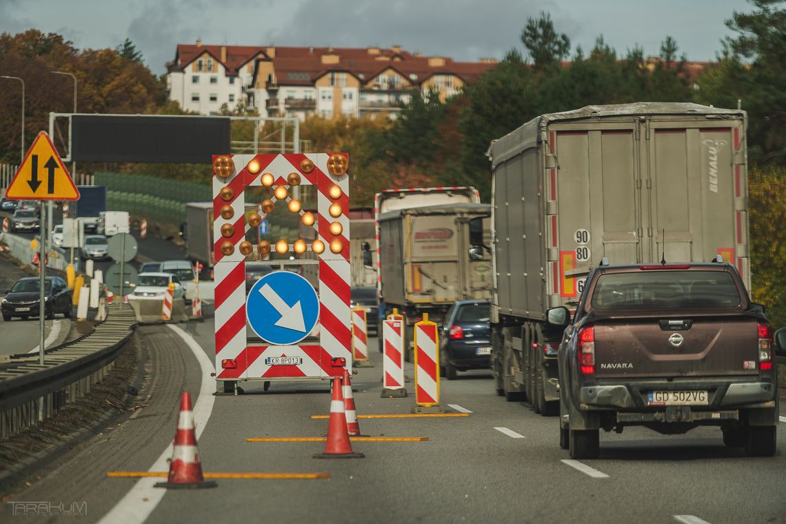 Obwodnica Trójmiasta znów zakorkowana! Zator sięgał 8 km