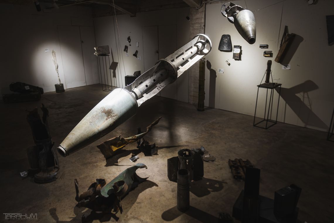 „Okruchy wojny” w Mlecznym Piotrze. Mówią więcej niż słowa