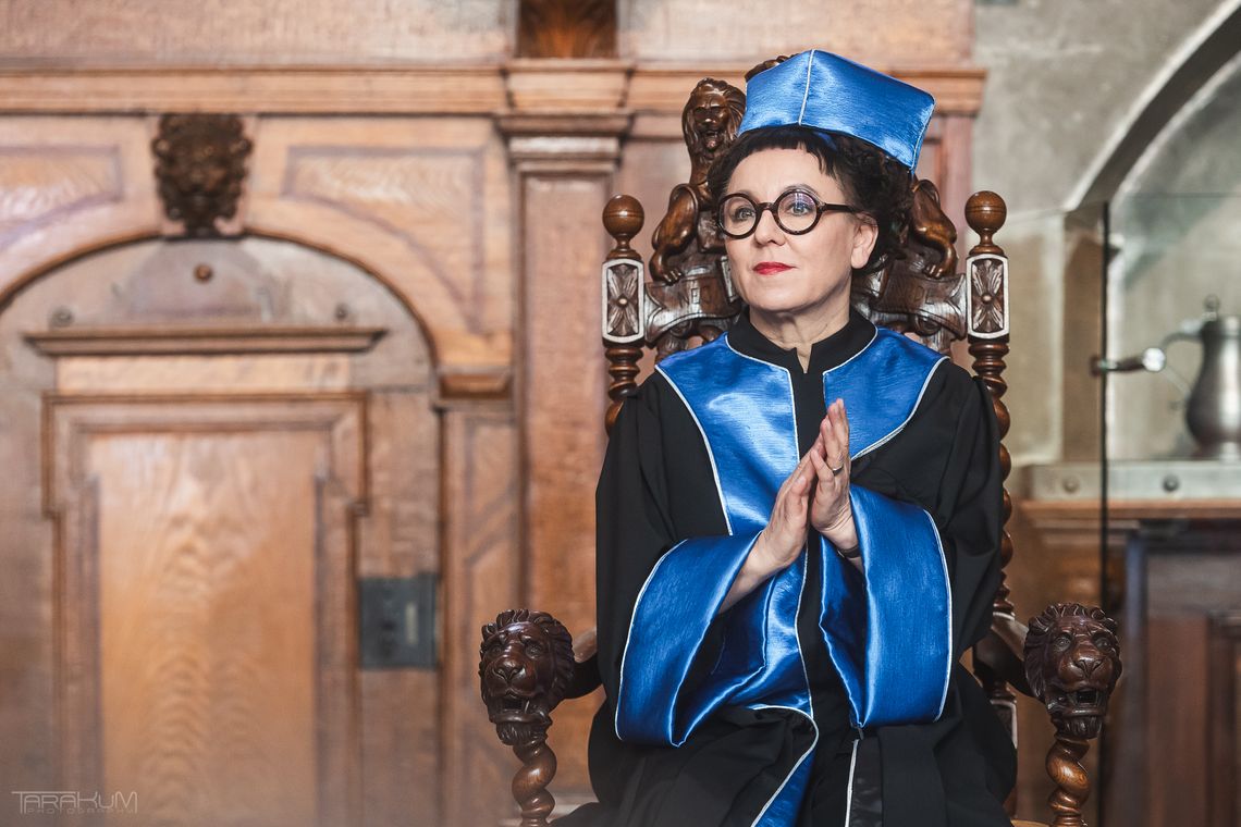 Olga Tokarczuk doktorem honoris causa Uniwersytetu Gdańskiego, Gdańsk 2024