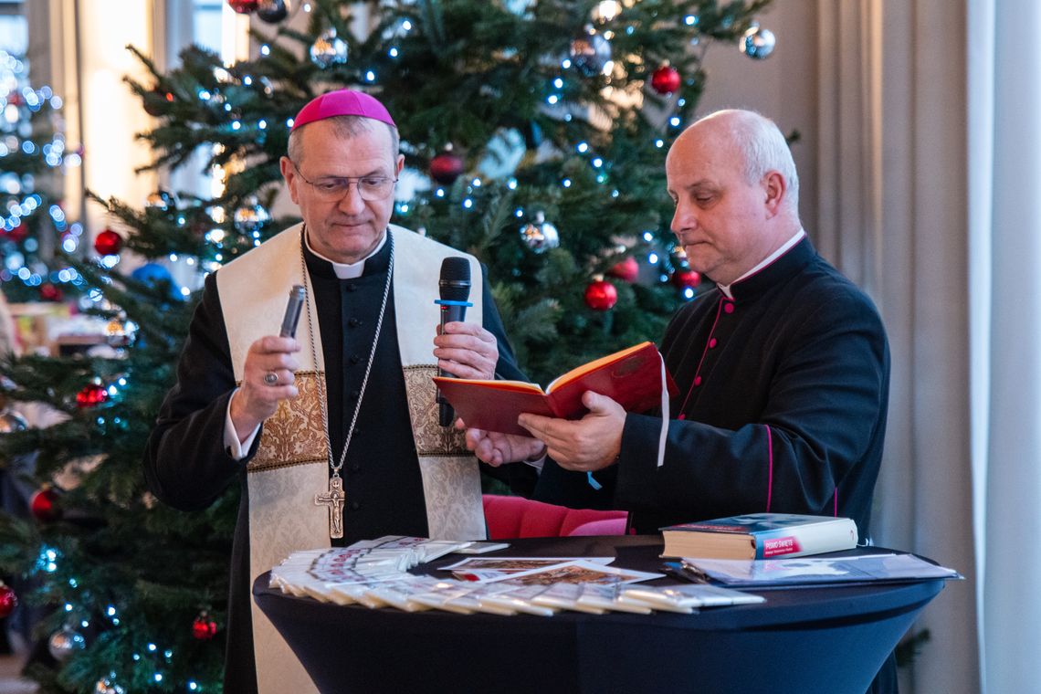 Opłatek Maltański na szczycie Olivia Centre, czyli świąteczne spotkanie na wysokości