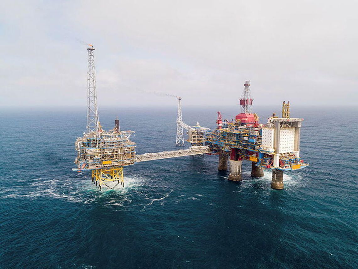 platforma wydoywcza na złożu Sissel