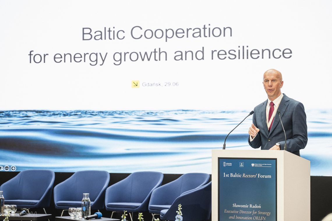 ORLEN partnerem Baltic Rectors’ Forum Uniwersytetu Gdańskiego. Bałtyk w centrum strategicznej współpracy I Baltic Rectors’ Forum, Gdańsk 2026
