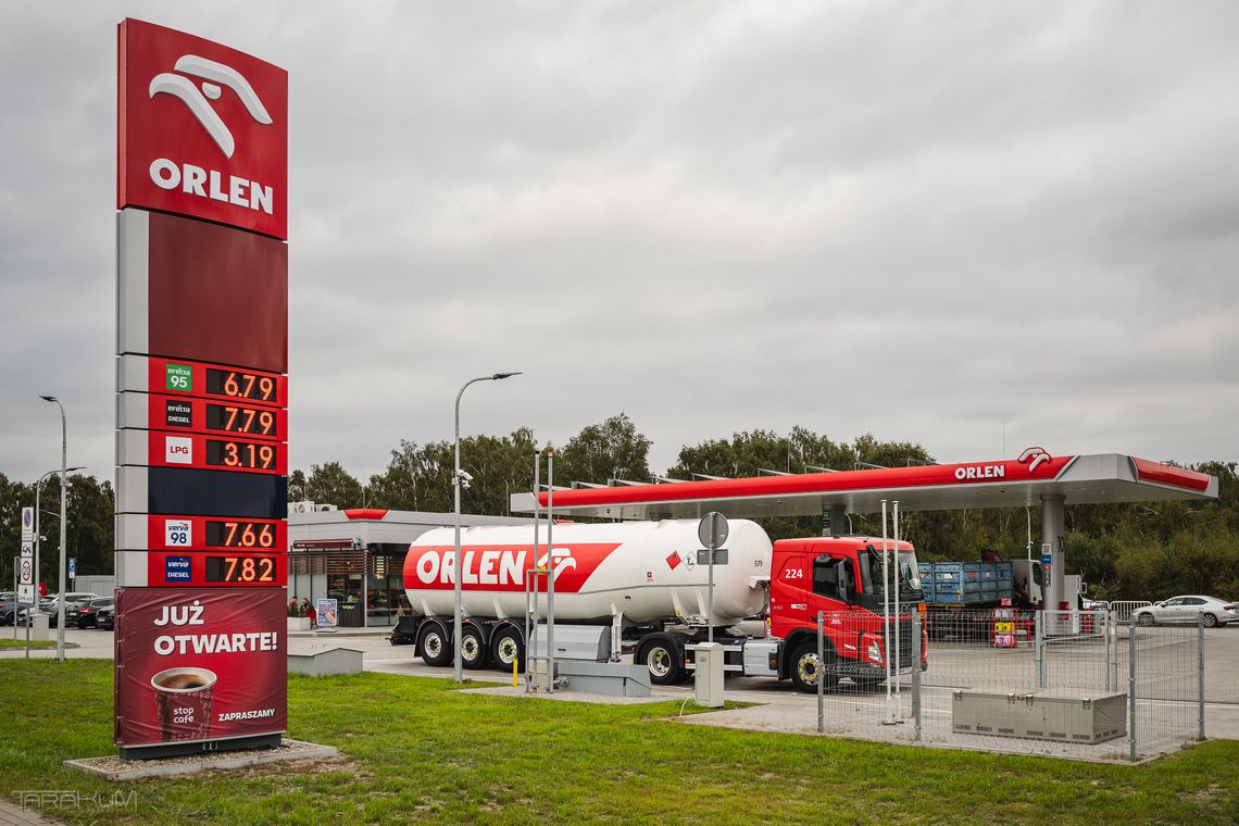 Paliwo zatankujesz przy Porcie Gdańsk. Nowa stacja ORLEN nowa stacja paliw Orlen, ul. Kontenerowa 29, Gdańsk