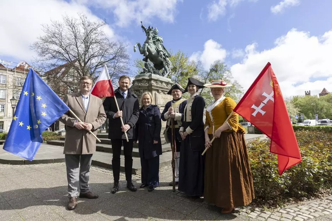 konferencja zapowiadająca wydarzenia majówkowe w Gdańsku