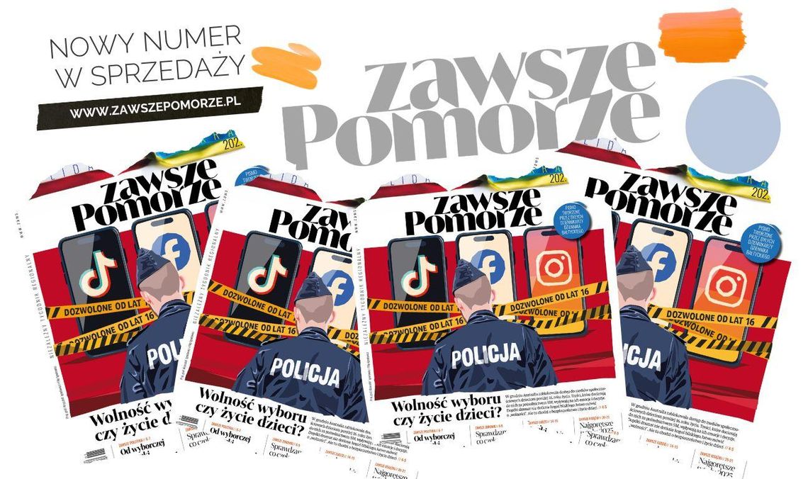 okładka 214. numeru tygodnika „Zawsze Pomorze”