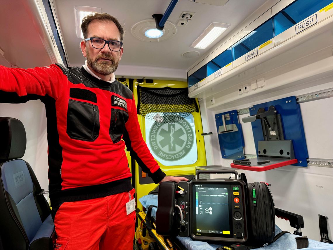 Dariusz Wierzbicki, koordynator ds. ratownictwa medycznego, Sopot