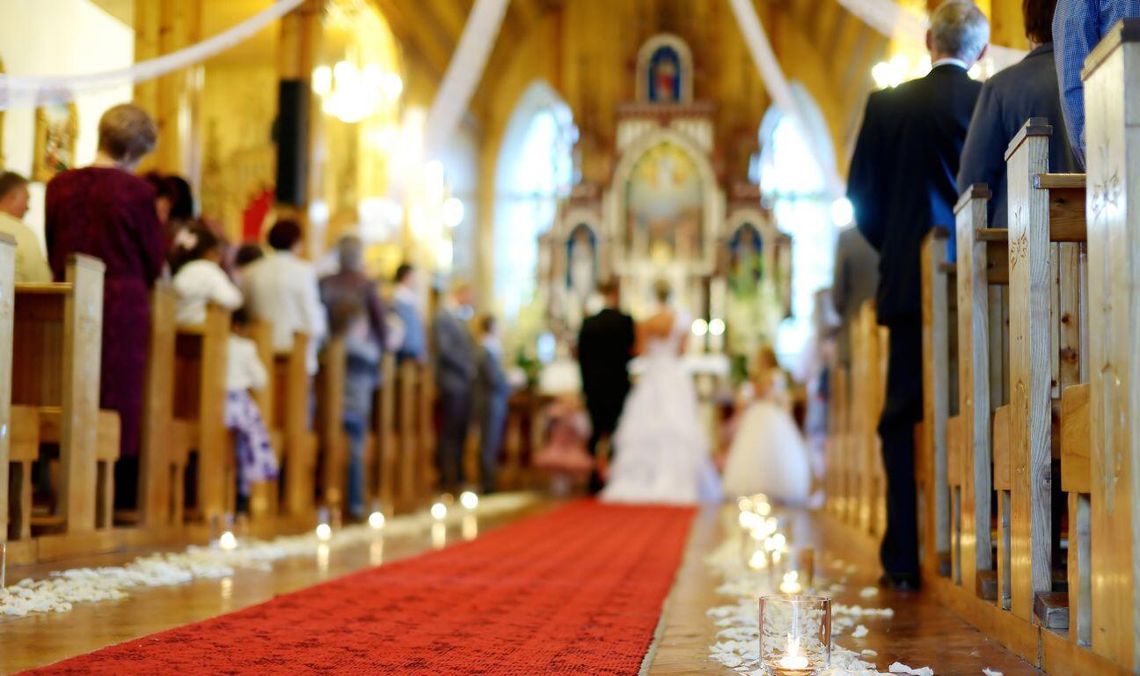 ślub kościelny, zdjęcie ilustracyjne