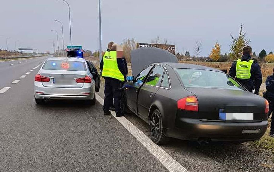 Ponad 31 tys. zł mandatu i 210 punktów karnych! Pirat zatrzymany po pościgu