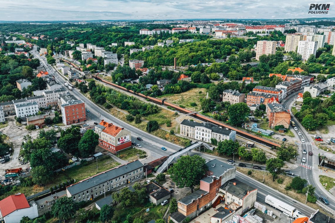 miejsce planowanego przystanku PKM, Oruńskie Przedmieście, Gdańsk