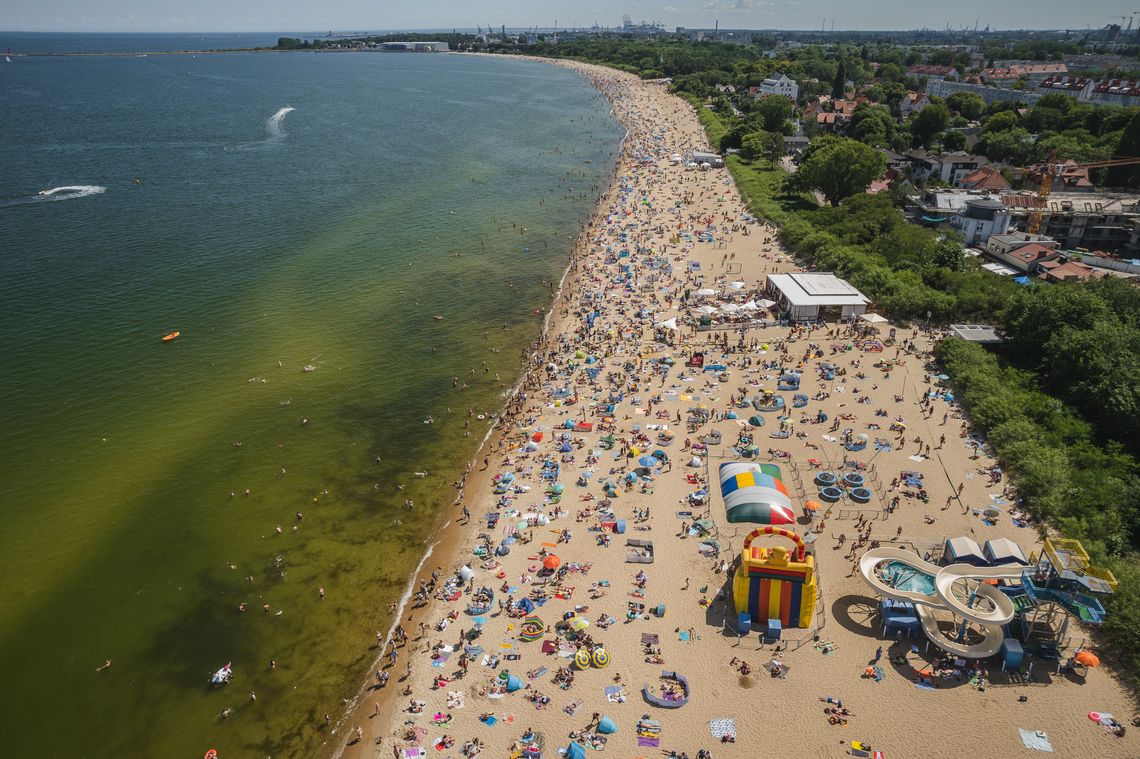 Plaża Brzeźno, Gdańsk