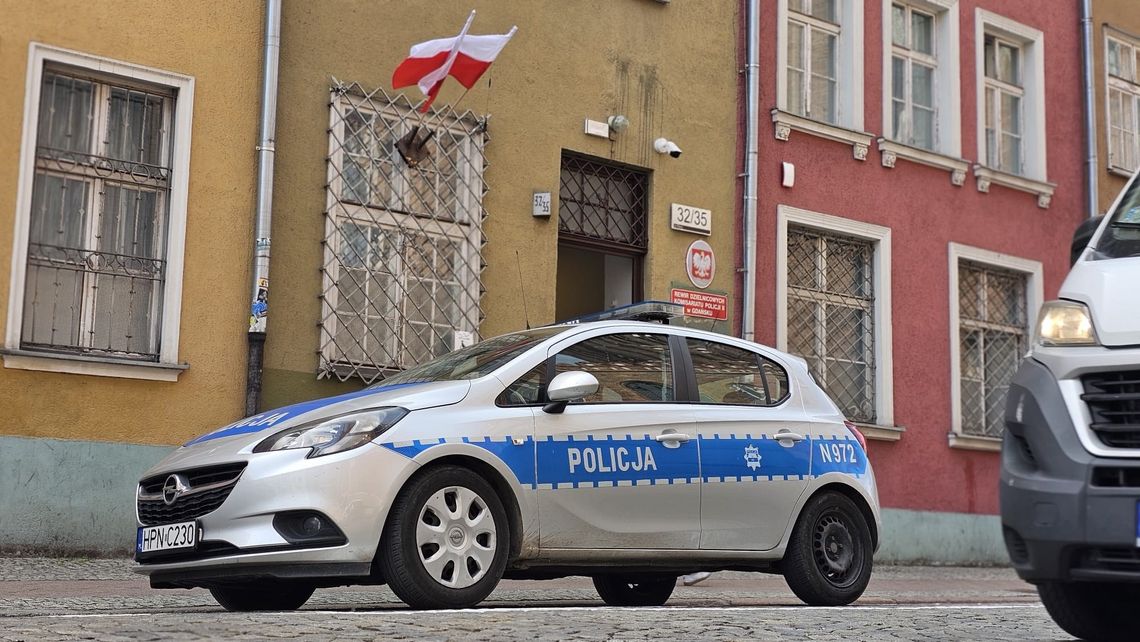 komistariat policji przy ul. Piwnej w Gdańsku