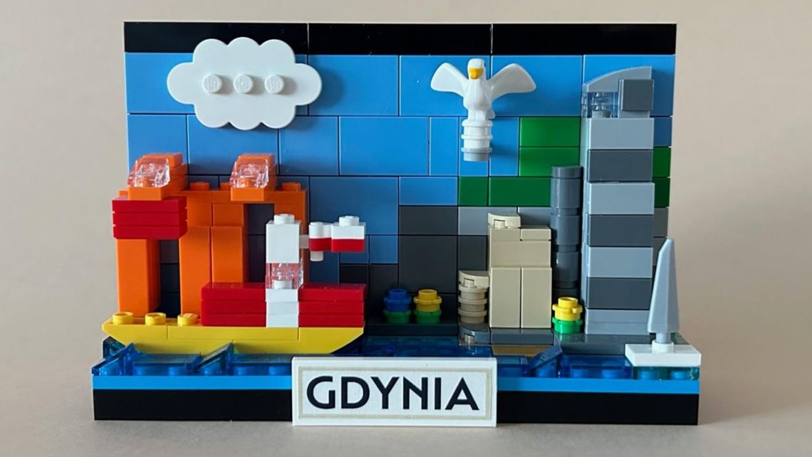 Pocztówka Gdyni z klocków LEGO. Miasto ma szansę na swój własny zestaw!