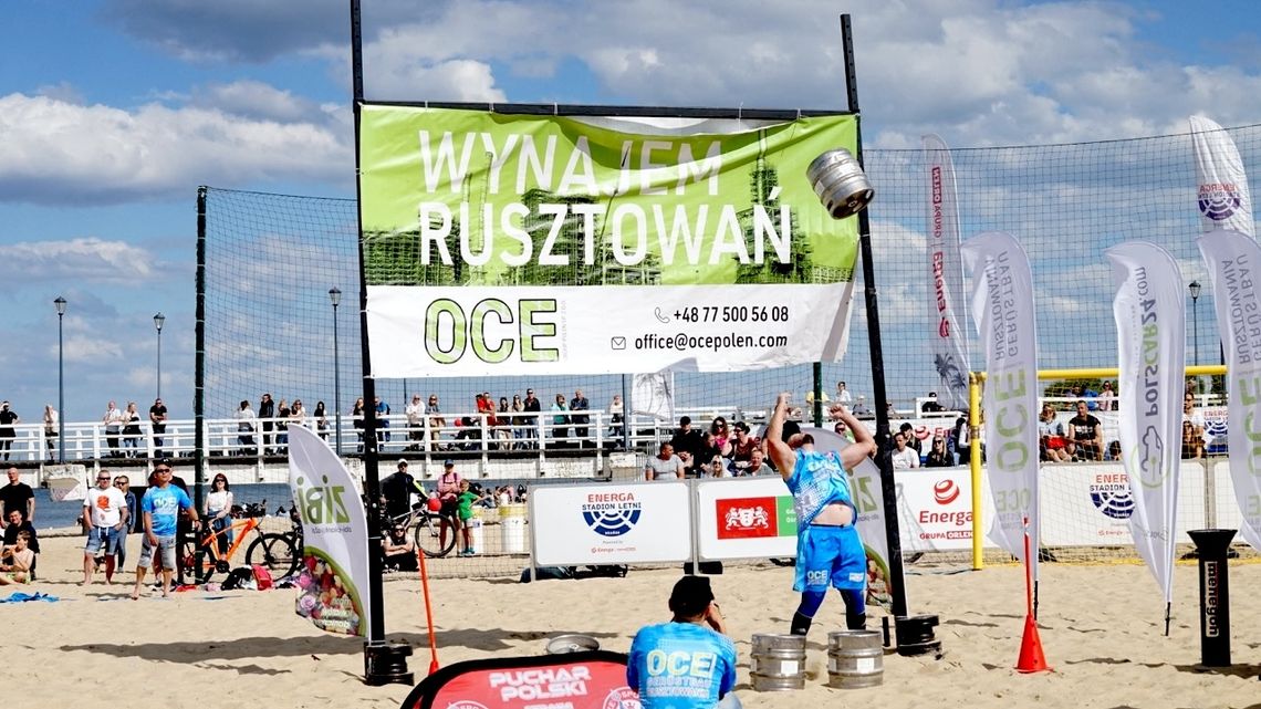 Pokaz siły w piachu. Plażowy Puchar Polski Strongman