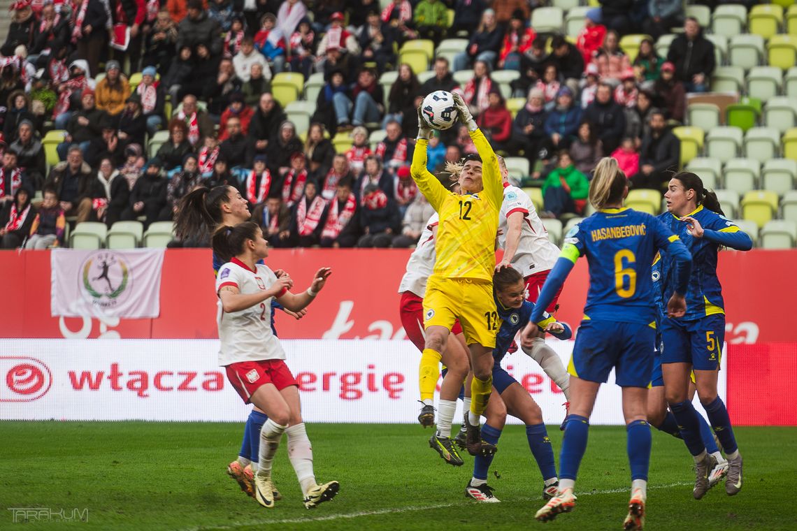kobieca reprezentacja Polski w piłce nożnej, Gdańsk
