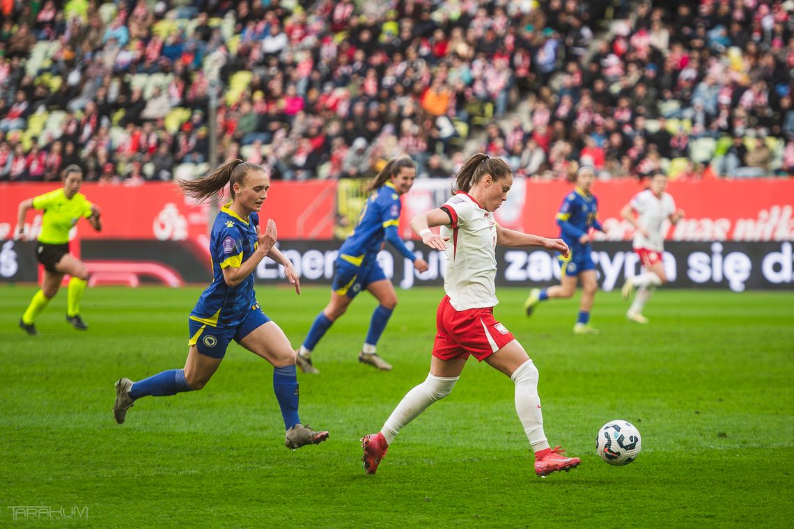 Gdańsk szczęśliwy dla Polek! Biało-czerwone wygrały ze Słowenią