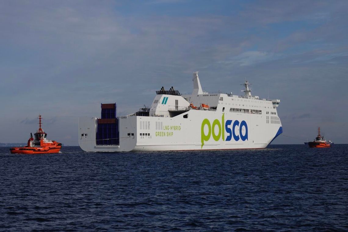 POLSCA Baltic Ferries startuje 30 marca. Polscy armatorzy łączą siły na Bałtyku prom Jantar Unity na próbach morskich