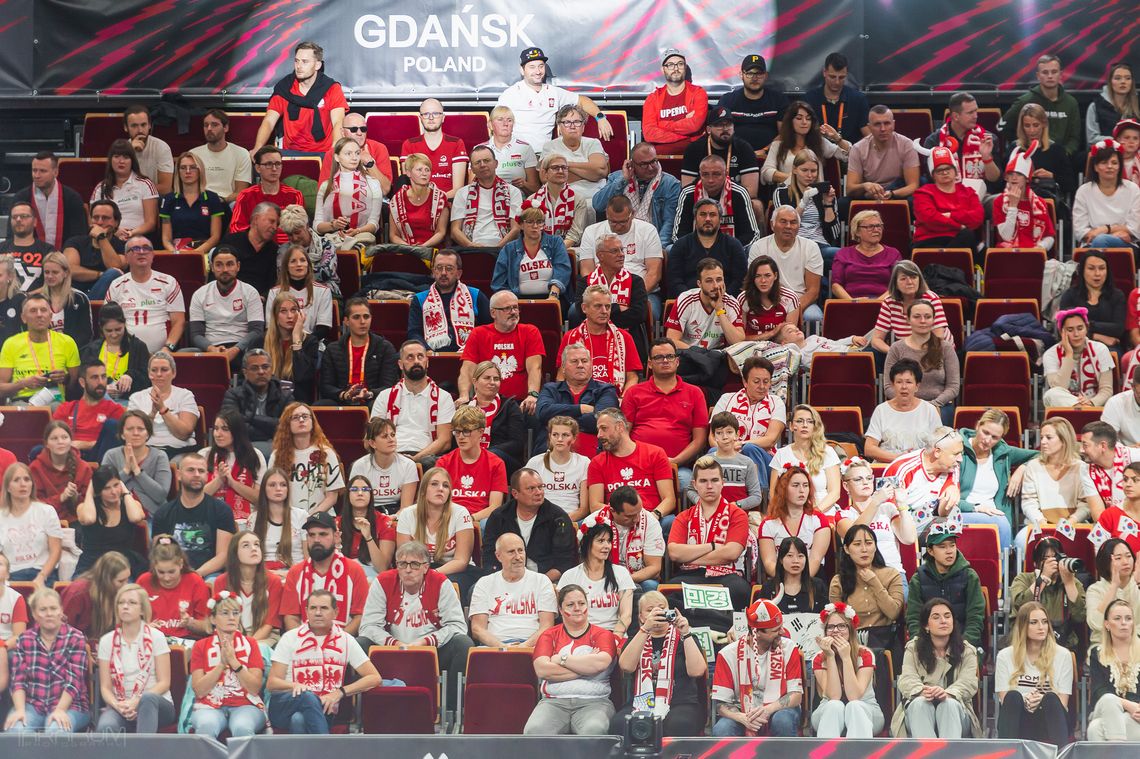 Polska-Korea Półudniowa, siatkówka, Ergo Arena