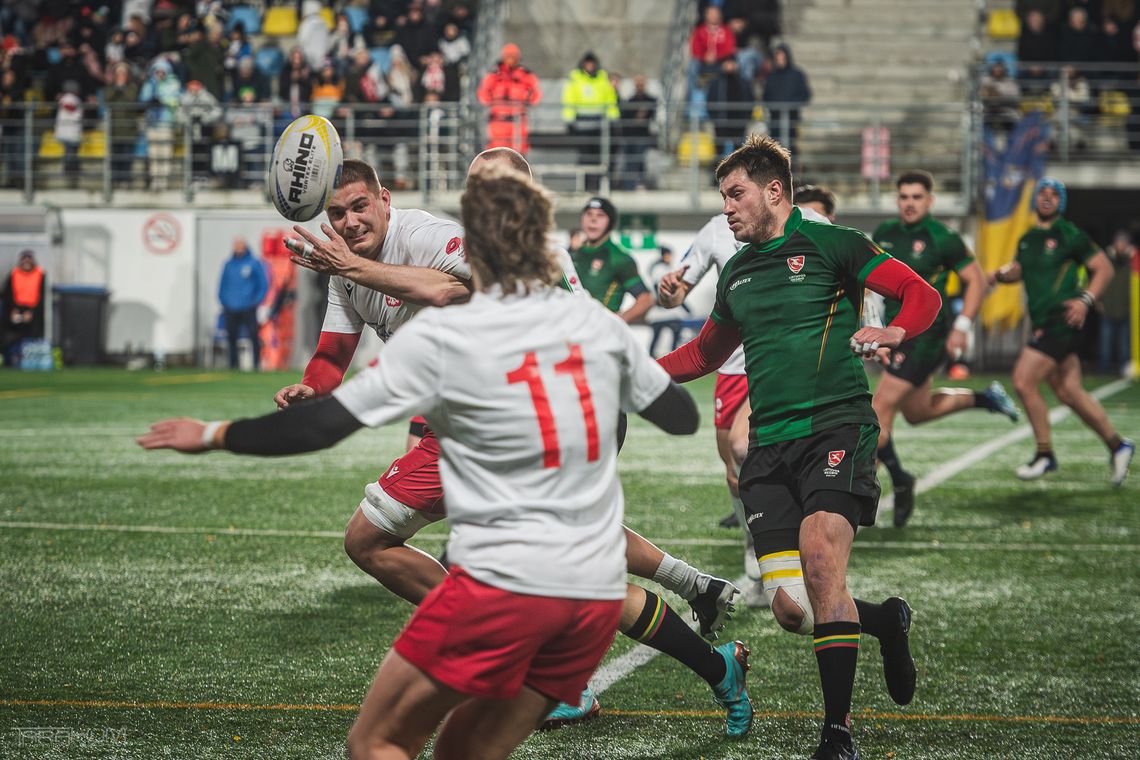 Mecz rugby Polska - Litwa